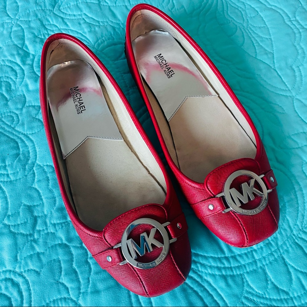 Michael Kors Leather Flats